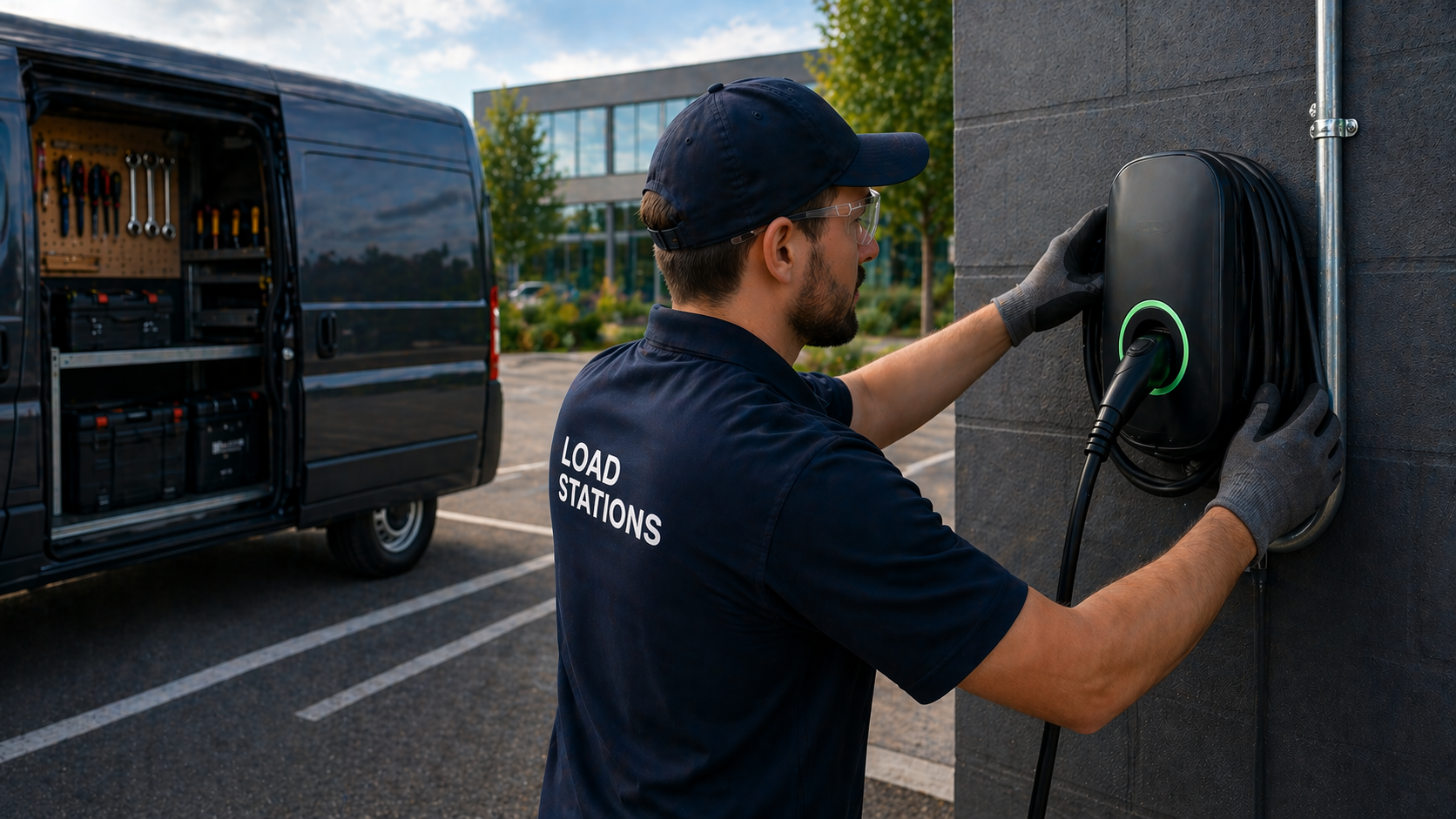 Installation de bornes de recharge Load Stations